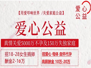 姚安捐卵助孕生子 爱心志愿者招募